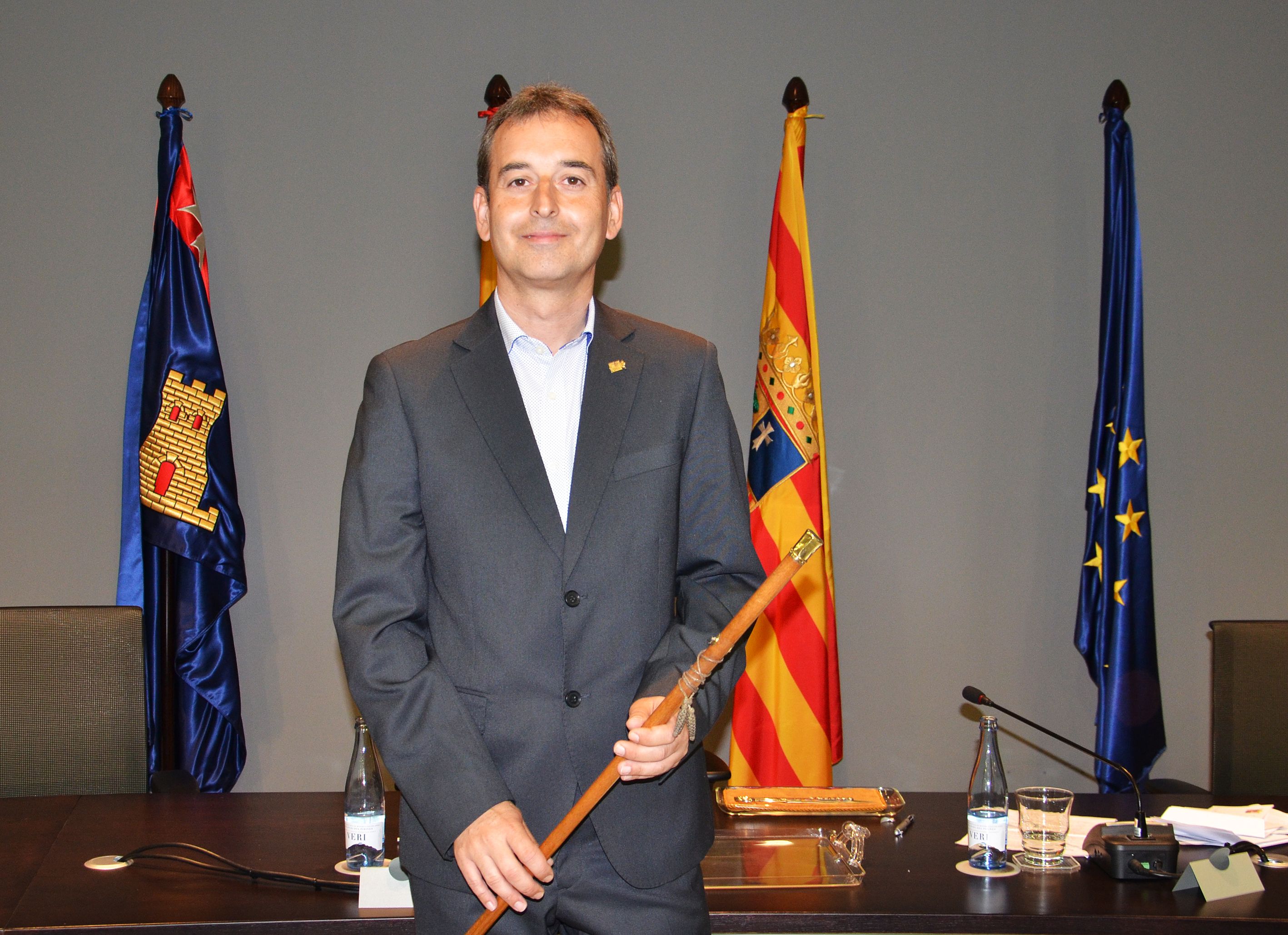 Alfonso Adán, nuevo alcalde de Binéfar