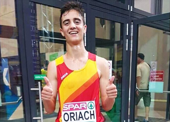 Pol Oriach, nuevo subcampeón de Europa en 2.000 m obstáculos