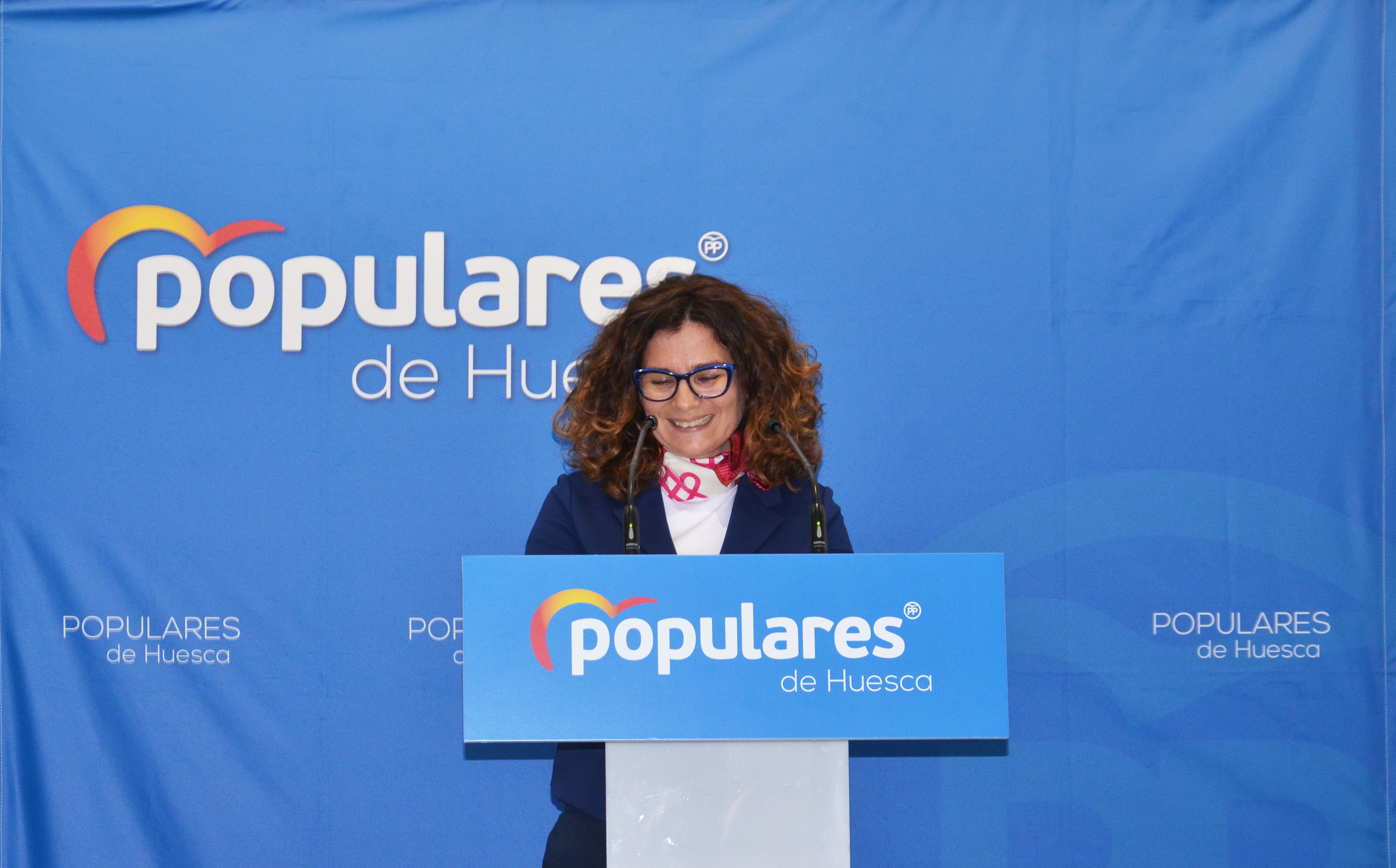 Pilar Bernad presenta su candidatura por el PP a la alcaldía de Binéfar